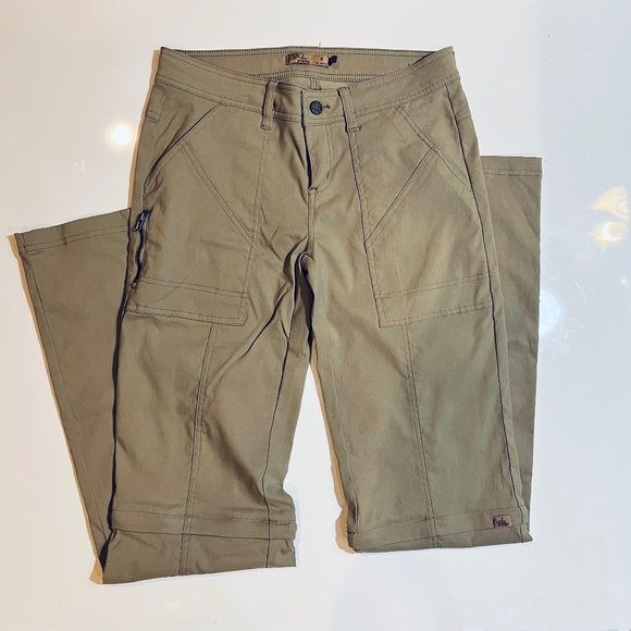 NWOT PrAna Monarch Convertible Hiking Khaki 6T - Picture 5 of 7